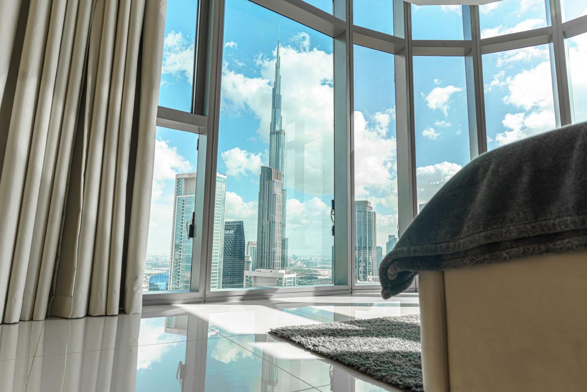 Paramount Tower Hotel And Residences With Infinity Sky Pool Dubái Exterior foto